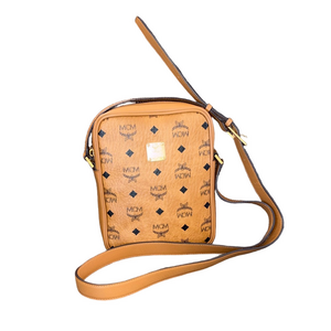 MCM Cognac Crossbody Bag